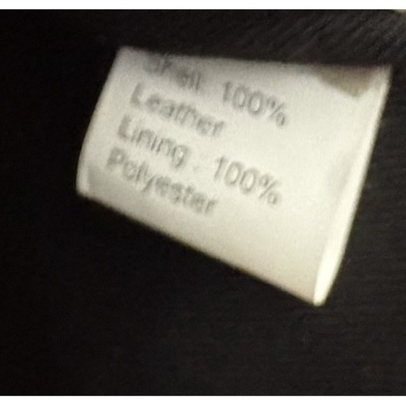 Tooled Leather Clutch Purse Floral Orange Black Handbag Whipstitch Made in India - Picture 9 of 9